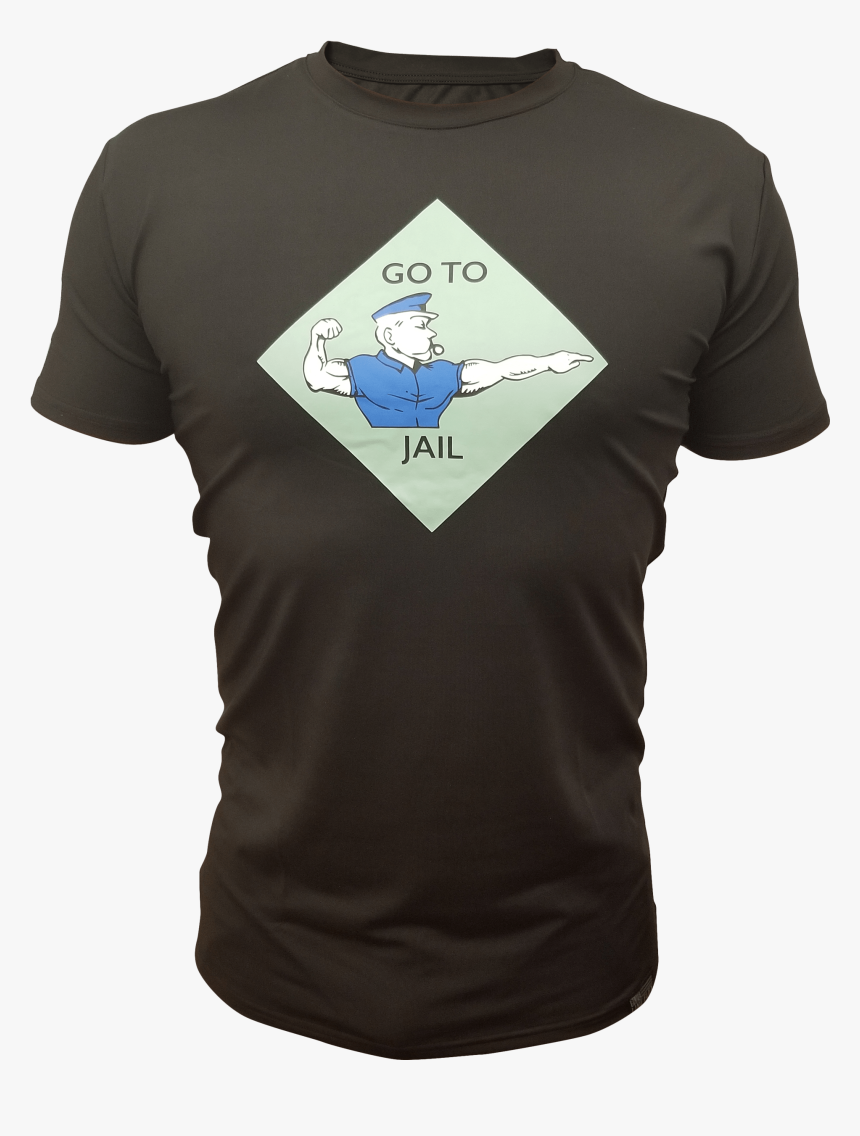 Blue Line Shirts Monopoly Cop - Active Shirt, HD Png Download