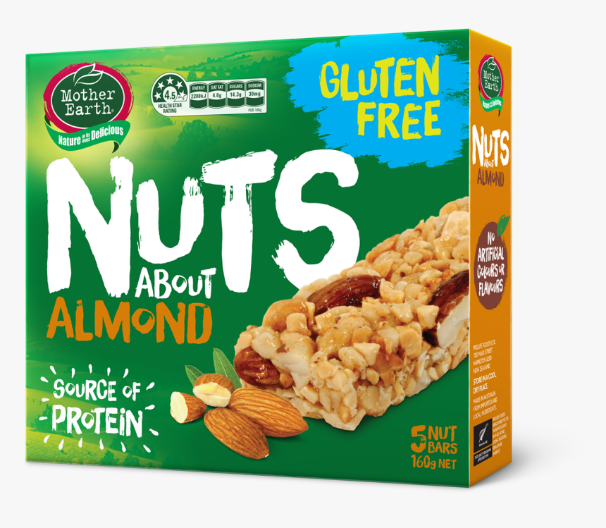 Gluten Free Nut Bars Nz, HD Png Download