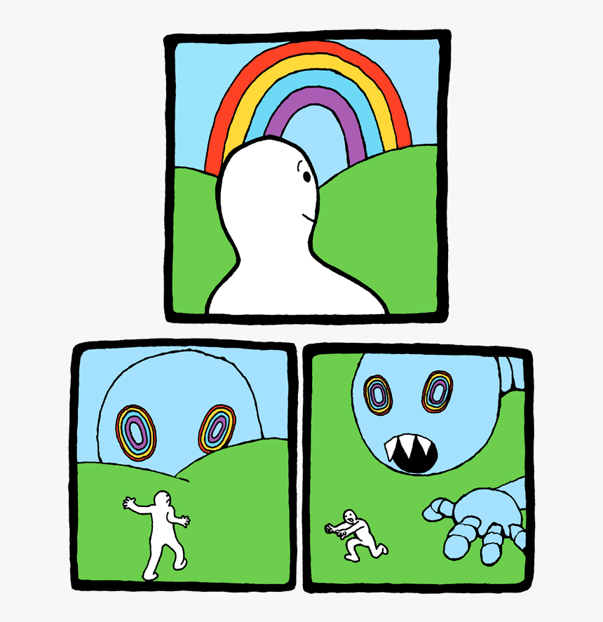 Perry Bible Fellowship Comics Robot, HD Png Download