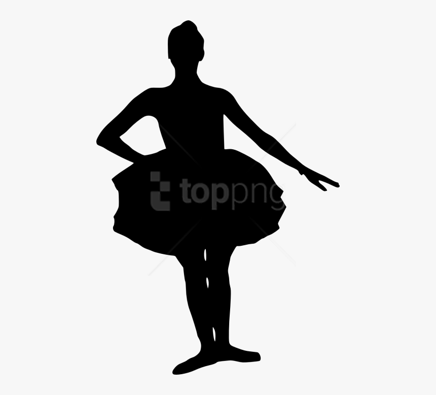 Free Png Ballerina Silhouette Png - Plain White T's 1 2, Transparent Png