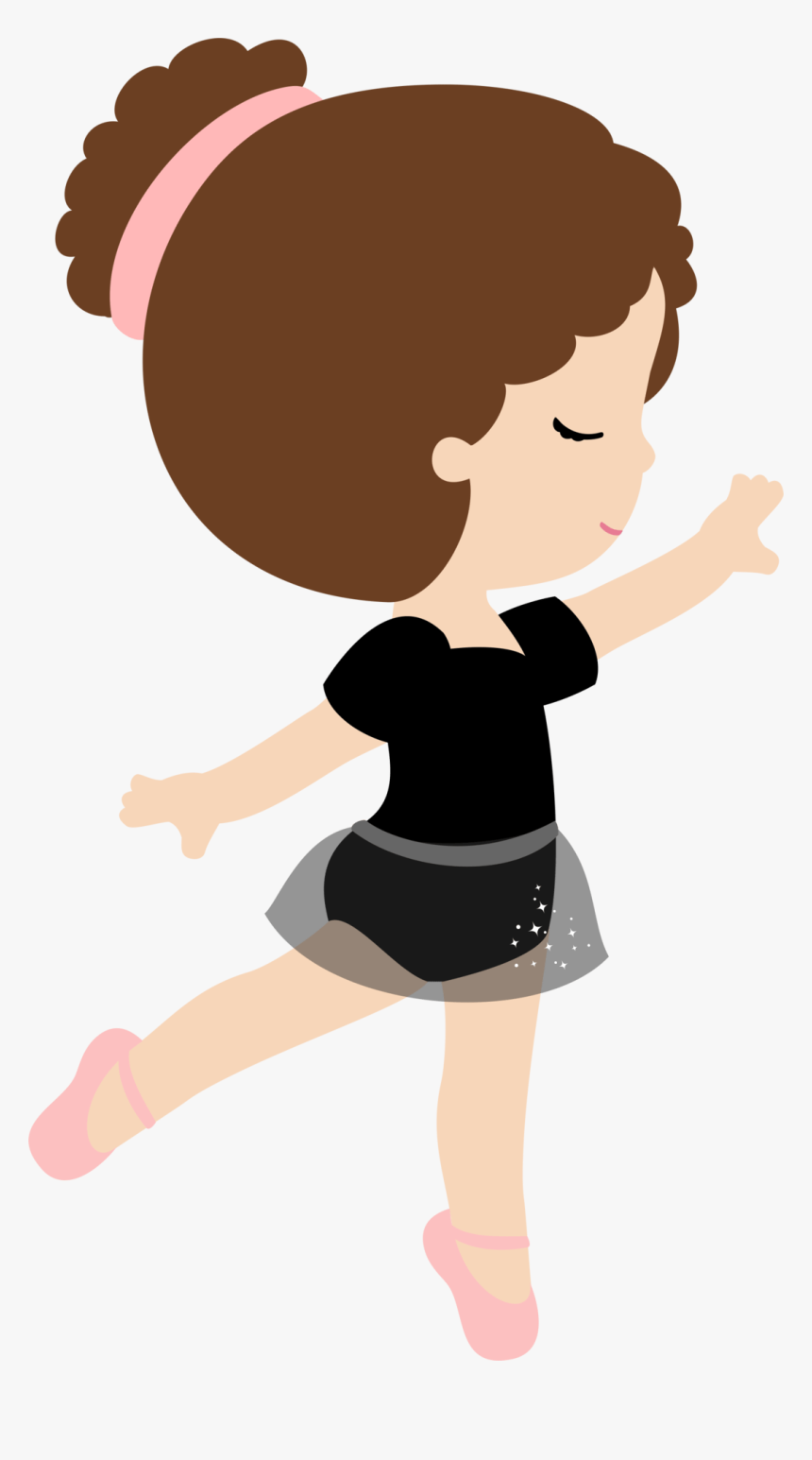 Ballet Ballerina Clip Art Baby Girl - Bailarina De Ballet Dibujo, HD Png Download