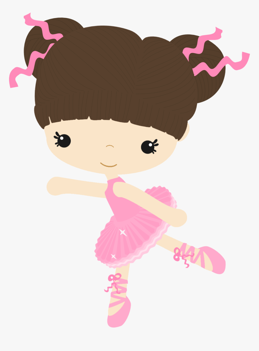 Music Clipart, Tan Skin, Ballet Girls, Baby Embroidery, - Baby Ballerina Png, Transparent Png