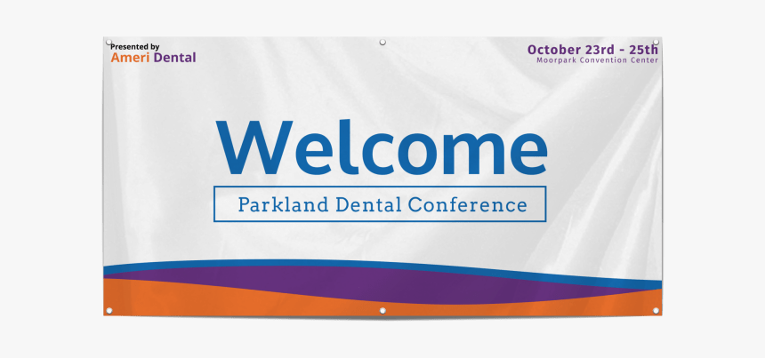 Parkland Dental Conference Banner Template Preview - Banner, HD Png Download