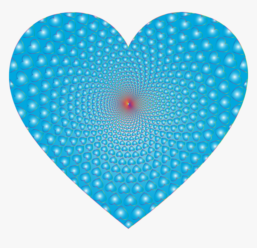 Blue,heart,turquoise - Oculos E Luvas Anos 60, HD Png Download