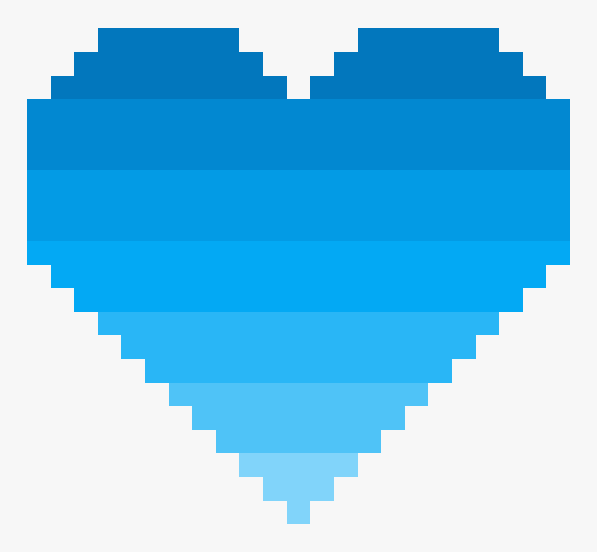 Blue Heart Png, Transparent Png