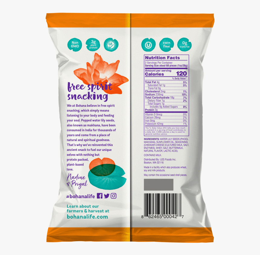 Wild White Cheddar Popped Water Lily Seeds - Fish, HD Png Download