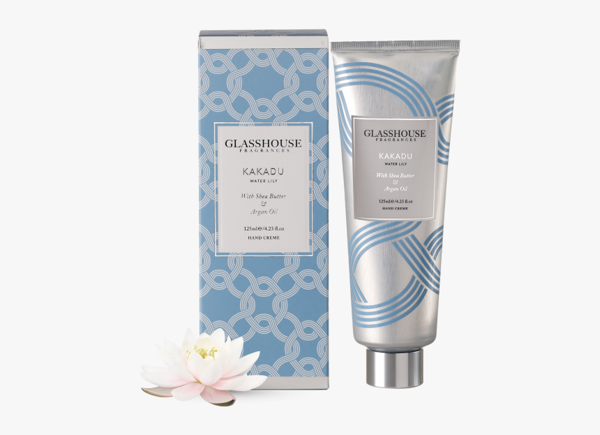 Kakadu Water Lily 125ml Hand Creme By Glasshouse Fragrances - Montego Bay Glasshouse Hand Cream, HD Png Download