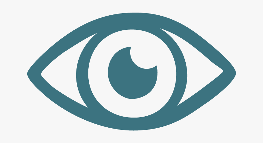 Eye Negative Space Logo, HD Png Download