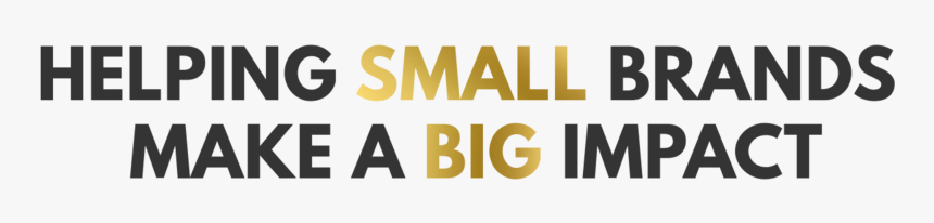 Small Brands Big Impact - Orange, HD Png Download