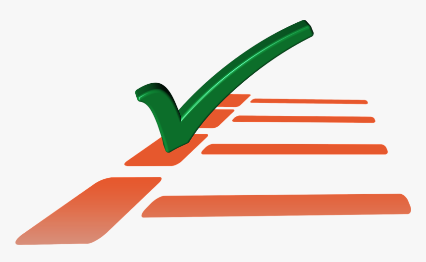 List, Hook, Check Mark, Ticked Off, Yes, Box, Consent - Hoja De Control Png, Transparent Png
