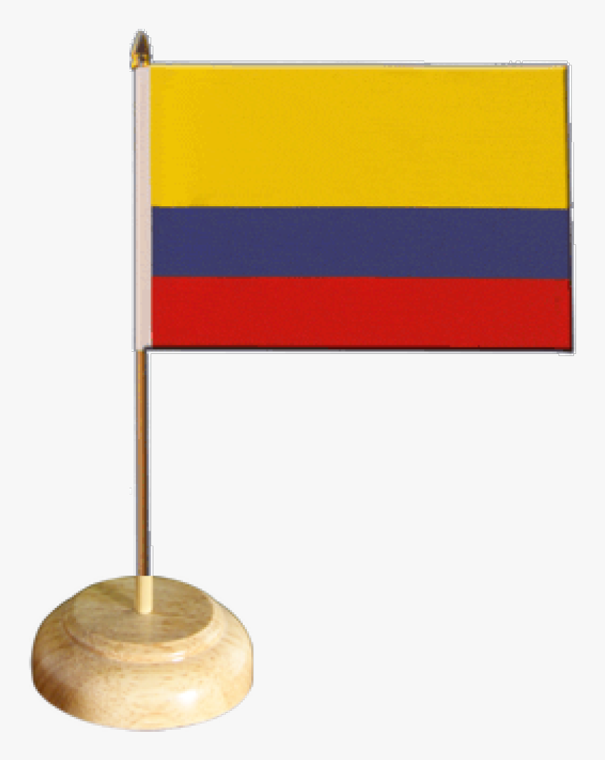 Colombia Table Flag - Flag, HD Png Download
