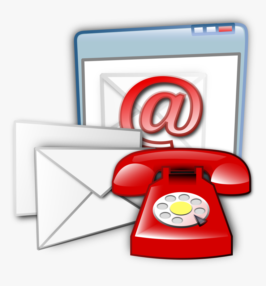 Clipart - Free Clip Art Contact, HD Png Download