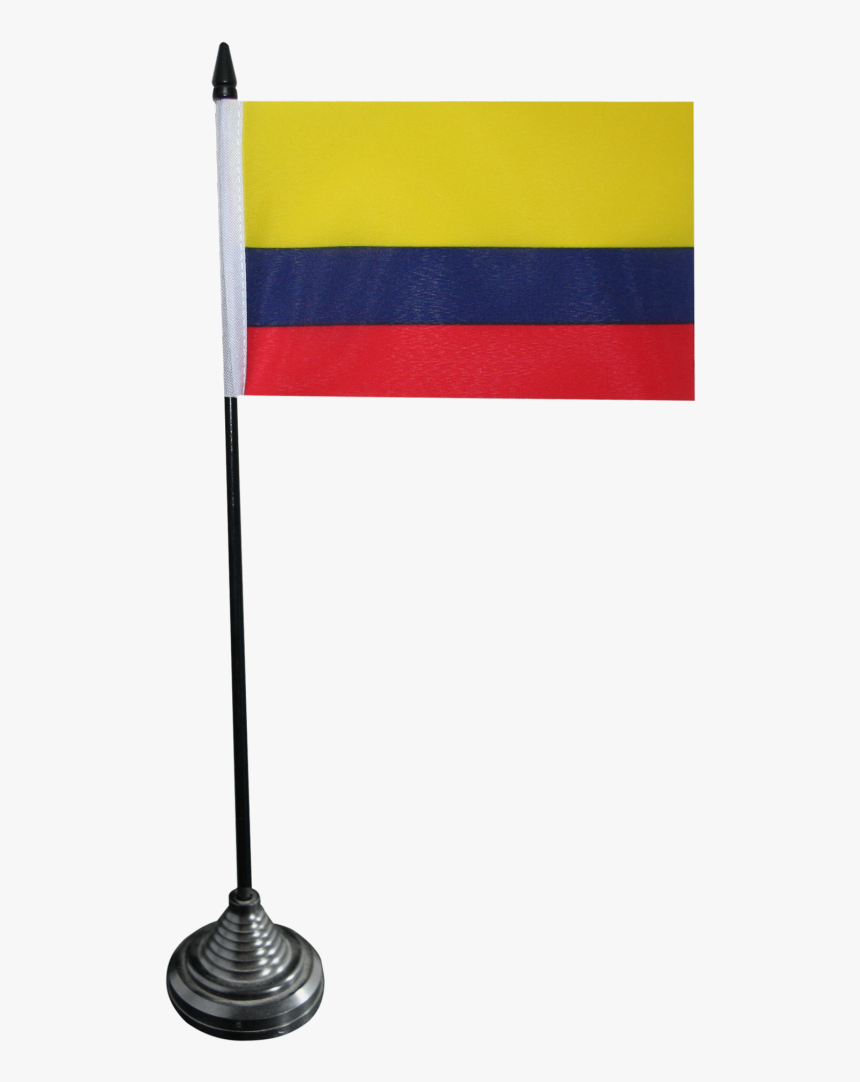 Colombia Table Flag - Flag, HD Png Download
