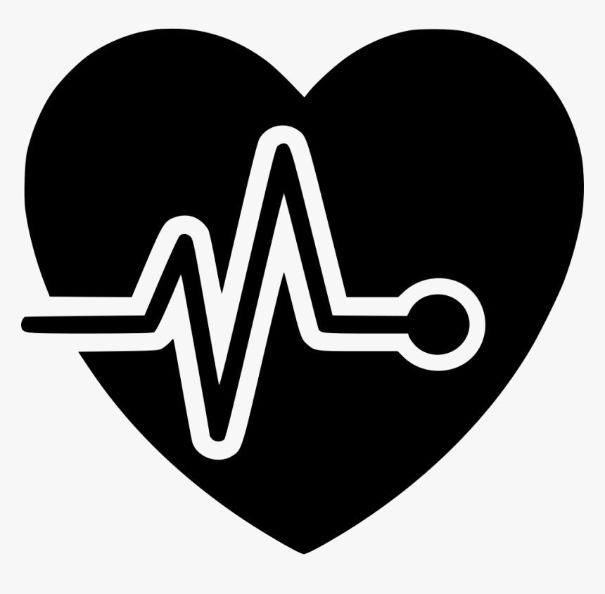 Pulse - Heart With Pulse Icon, HD Png Download