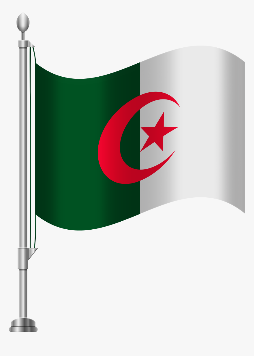 Algeria Flag Png Clip Art - Uae Flag Clipart, Transparent Png