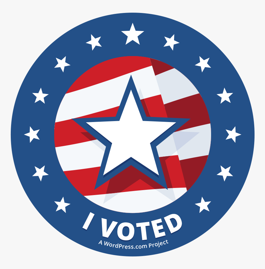 Transparent I Voted Sticker Png - Air Force Senior Executive Service, Png Download