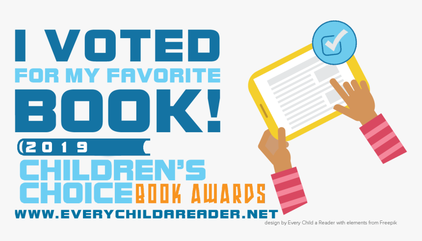 I Voted Badge Teen - Children's Choice Book Awards, HD Png Download