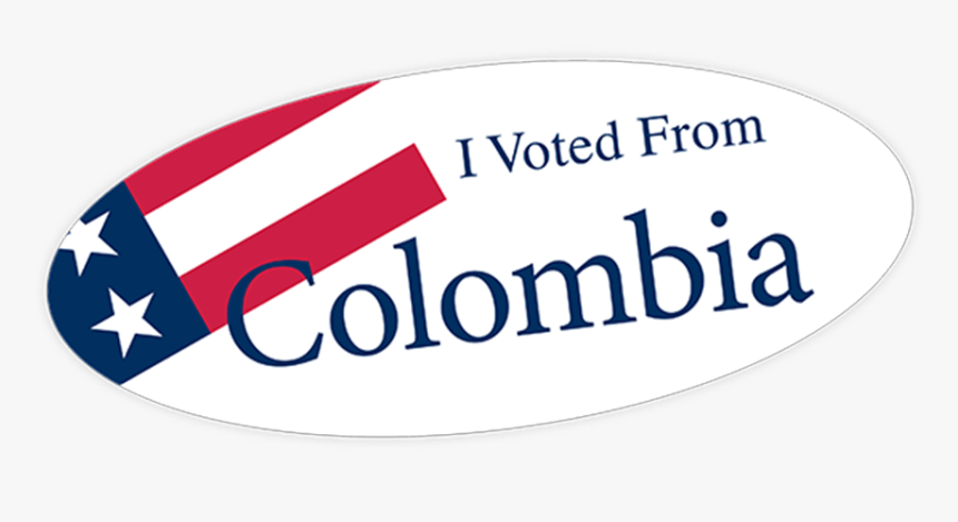 Voted From Abroad Sticker, HD Png Download
