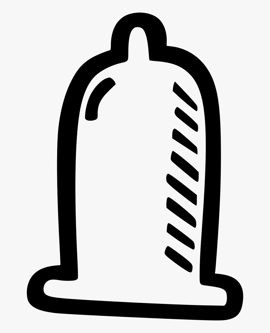 Condom - Condom Text Icon Png, Transparent Png