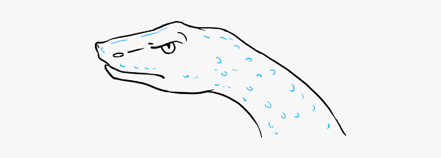 How To Draw Snake Head - Drawing, HD Png Download