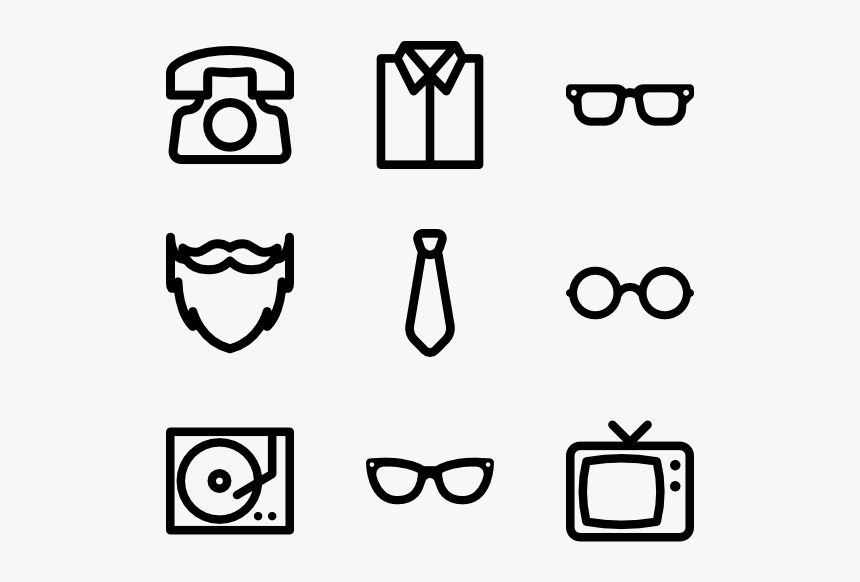 Vintage Symbols Png - Icon Vintage Png, Transparent Png