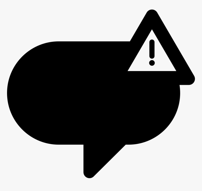 Message Error - Chat Icon Exclamation Mark, HD Png Download
