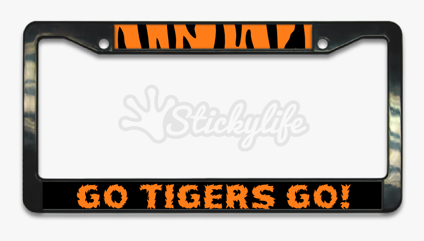 Oklahoma State Alumni License Plate Frame Clipart , - Png License Plate, Transparent Png