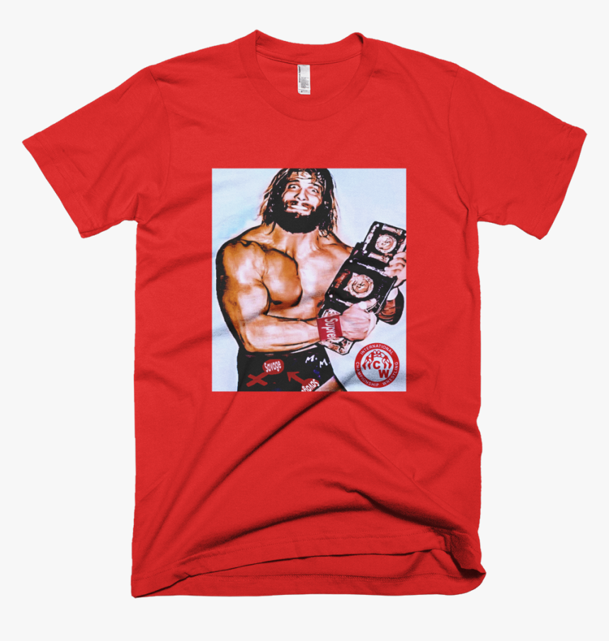 Image Of Randy Savage Doing The Thing - Macho Man Randy Savage With Championship Belt Png, Transparent Png