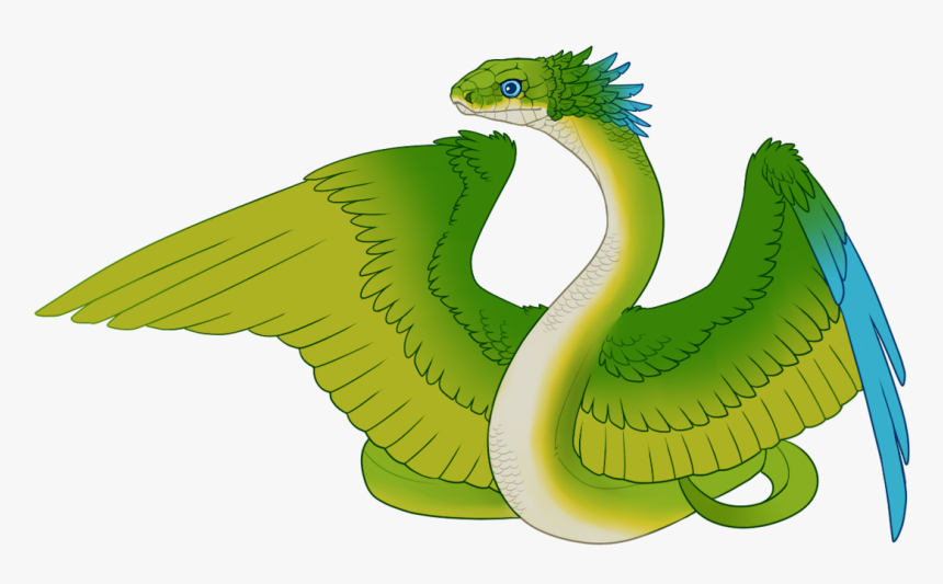 Starborn Alignment - Winged Feathered Serpent, HD Png Download