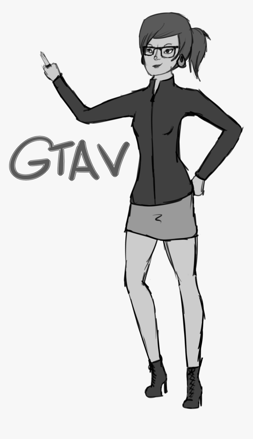 Transparent Gta Online Character Png - Cartoon, Png Download