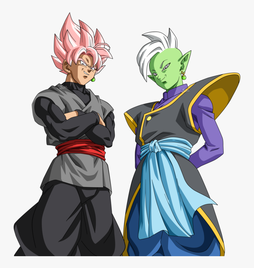 Black Goku And Zamasu Png, Transparent Png , Transparent Png Image PNGitem