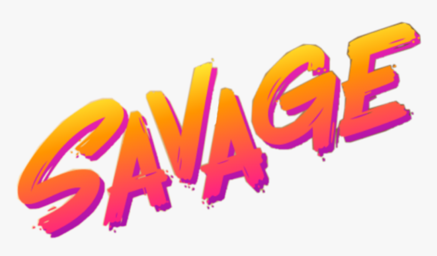 #savage - Illustration, HD Png Download
