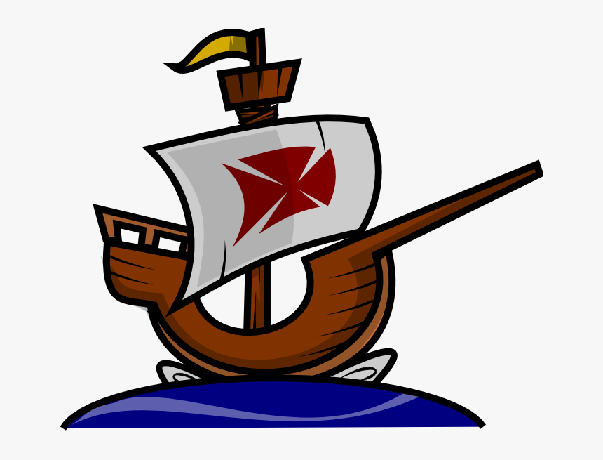 Boat To Use Hd Photo Clipart - 12 De Octubre Carabelas, HD Png Download