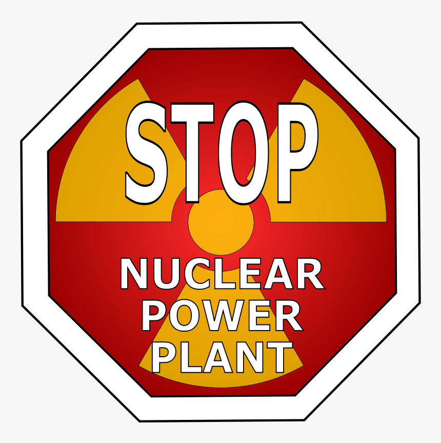 Nuclear Power Plant Symbol 1 Clipart Icon Png - Stop Nuclear Power Plant, Transparent Png