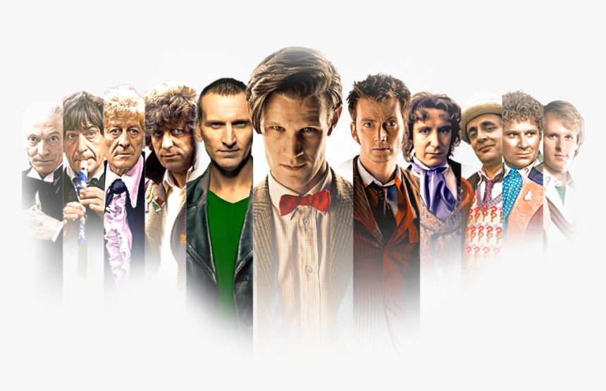 Doctor Who S 50th Anniversary 1963-2013 - All Doctor Whos Png, Transparent Png