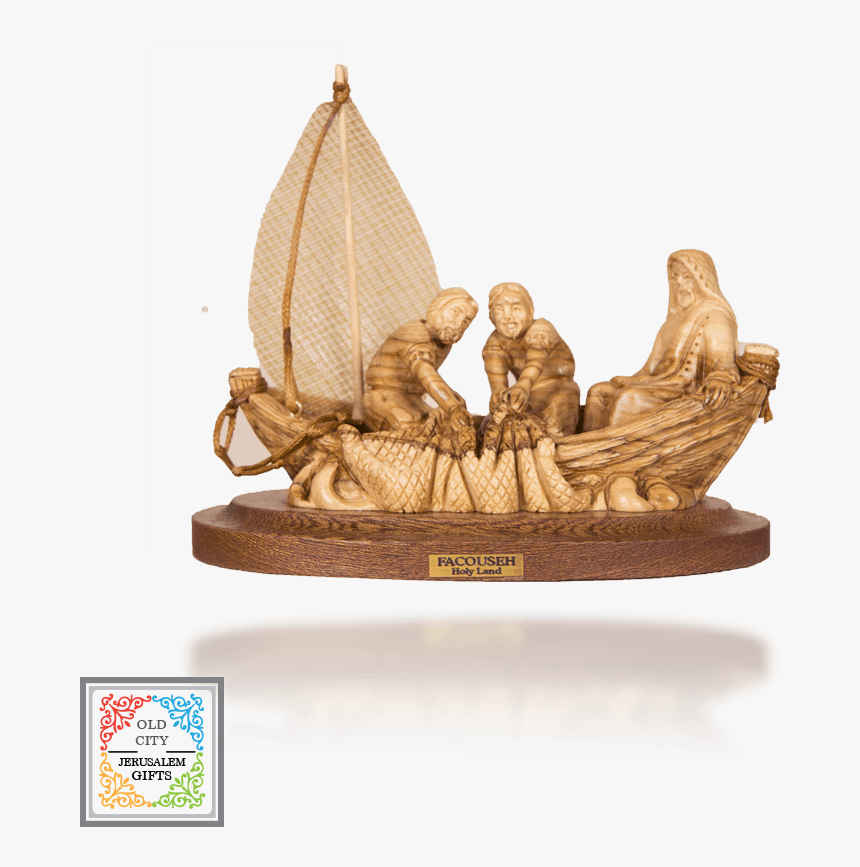 Jesus And A Boat Png - Jesus, Transparent Png