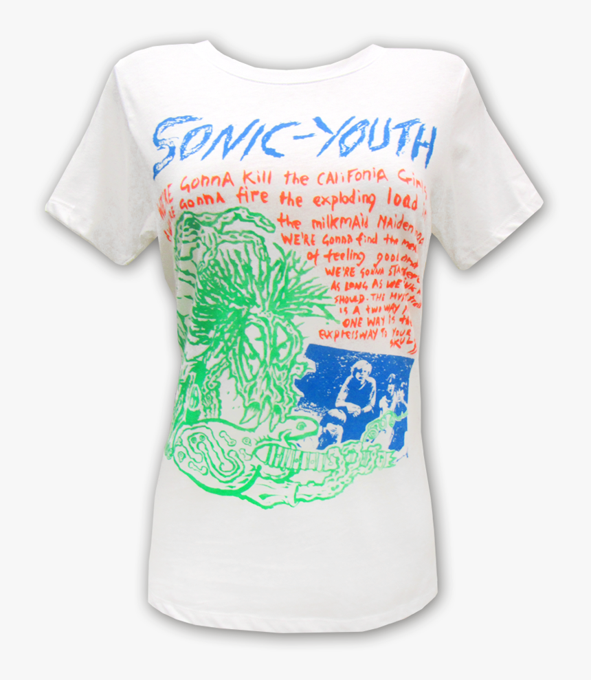 Girl S Savage T-shirt - Sonic Youth Kool Thing T Shirt, HD Png Download