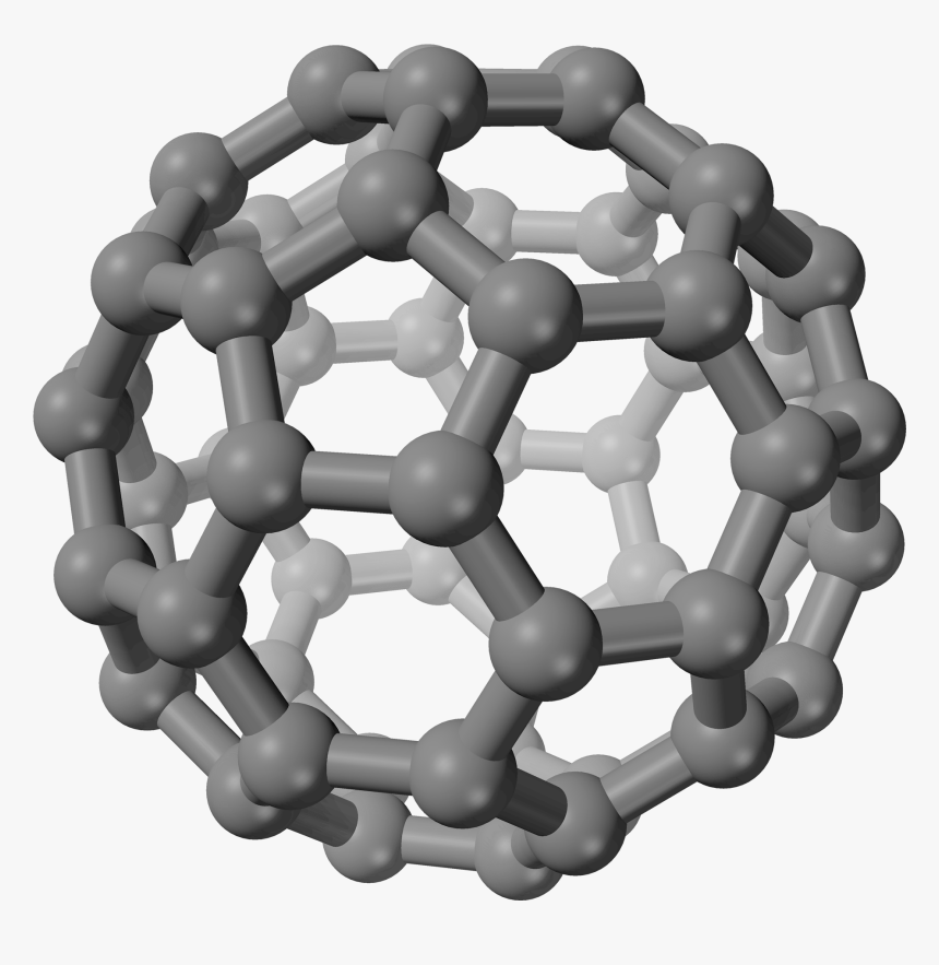 Buckminsterfullerene 3d Balls - Electronics Nanotechnology Uses In The Future, HD Png Download