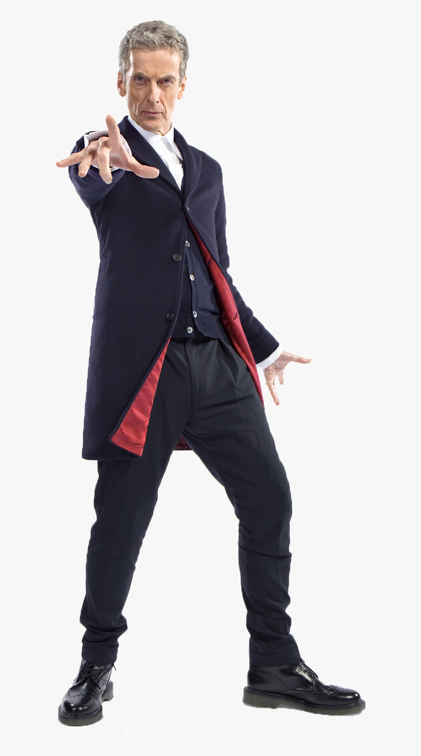 Twelth Doctor - Doctor Who Peter Capaldi Suit, HD Png Download