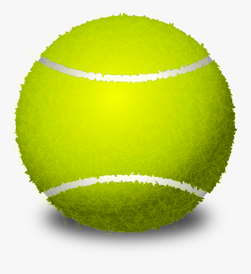 Tennis Balls Racket Clip Art Clipart Tennis Ball, HD Png Download