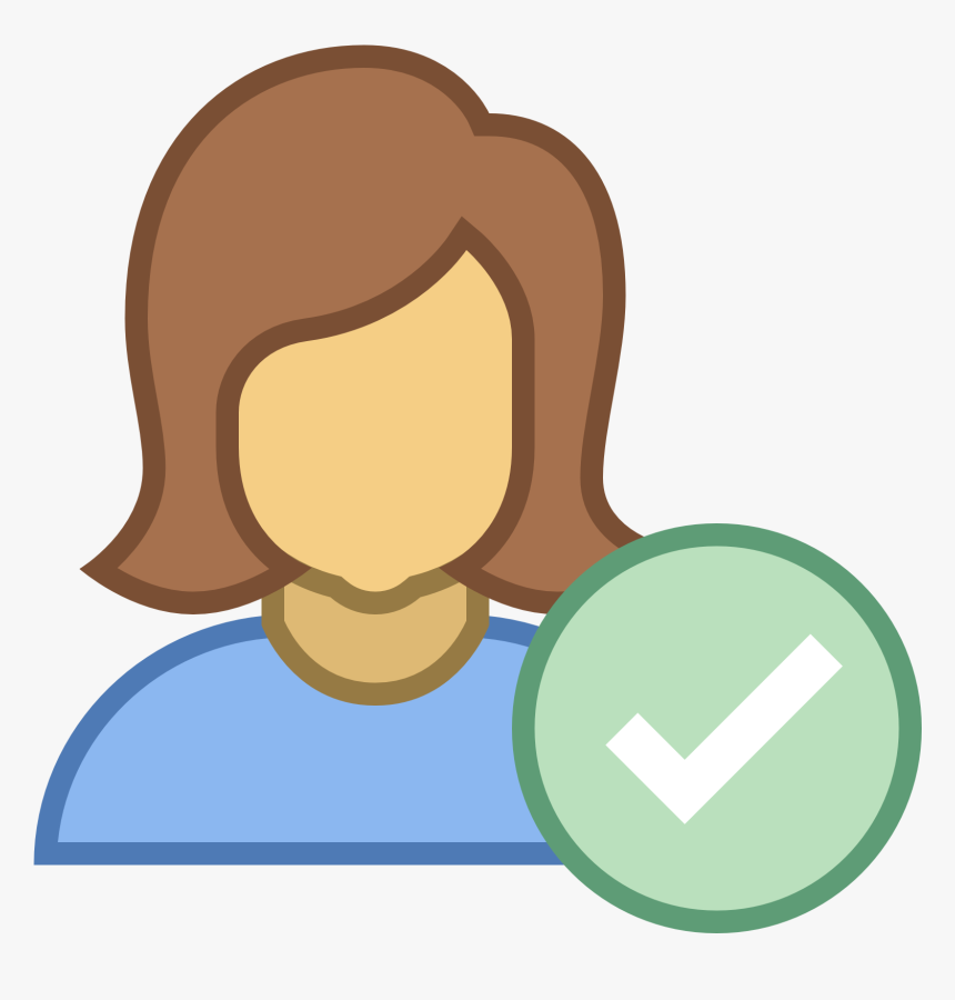 Edit User Female Icon, HD Png Download