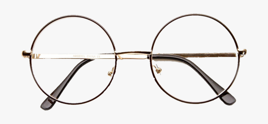 Sunglasses Picture Frames Lens Eyewear - Round Frame Glasses Png, Transparent Png