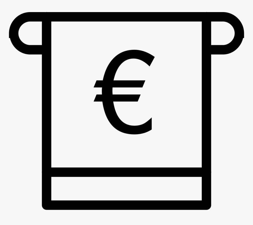 Insert Money Euro Icon - Price List Icon Vector, HD Png Download