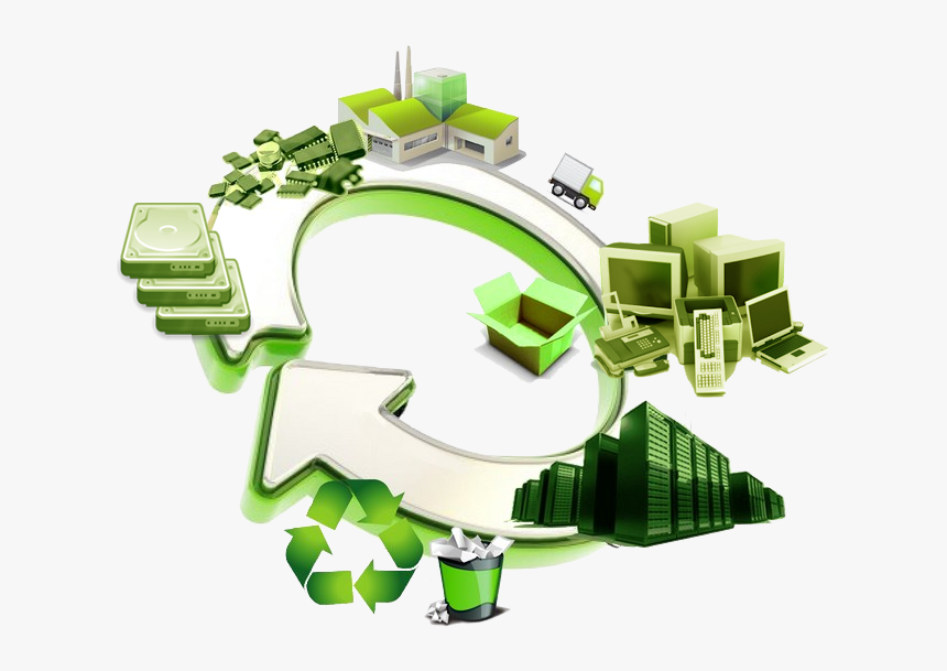 Green It Banner Icon - Waste Management Png, Transparent Png