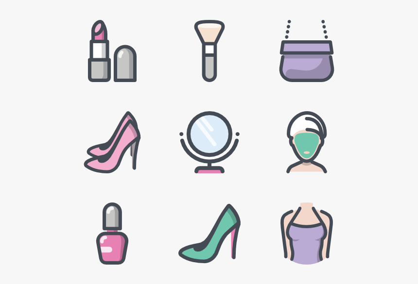 Mall Clipart Icon - Icons Girly Free Png, Transparent Png