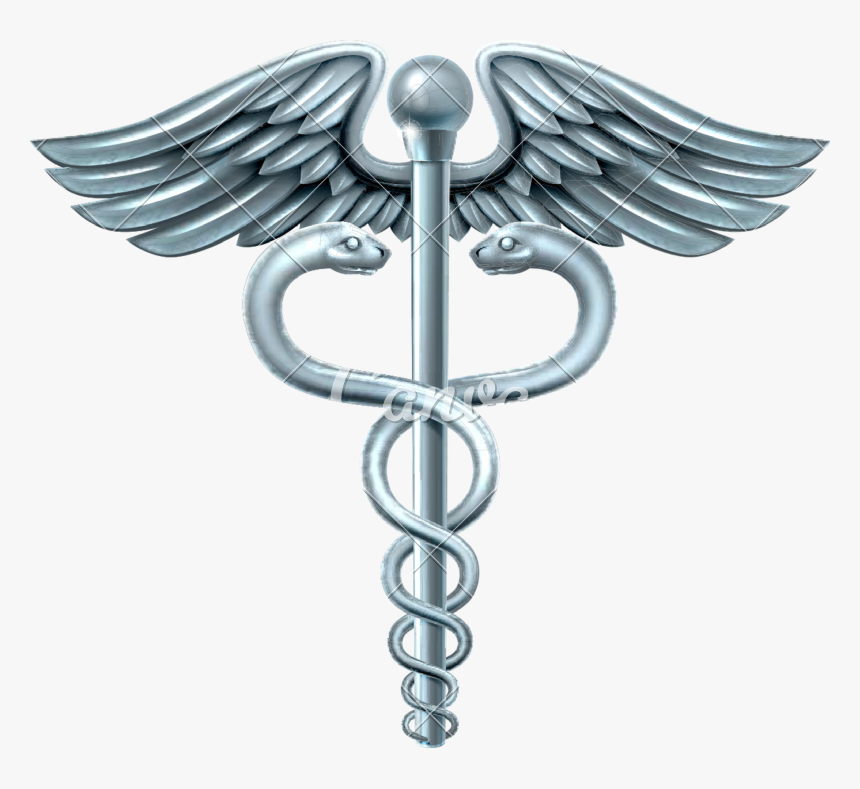 Transparent Caduceus Png - Medical Icon Gold, Png Download