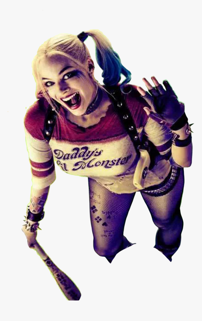 Harley Quinn Aerial Shot Png Image - Suicide Squad Harley Quinn Png, Transparent Png