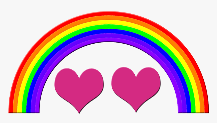 Rainbow, Gay, Homosexuality, Equality, Homosexual - Rainbow Clip Art, HD Png Download