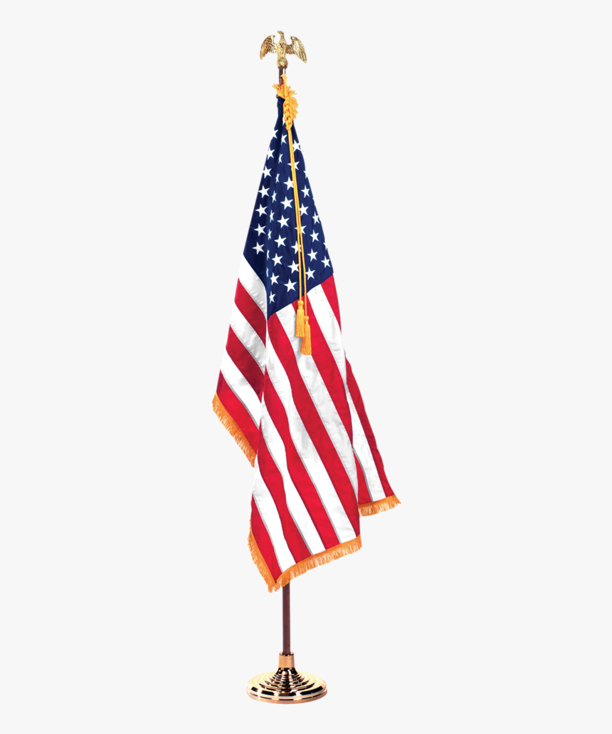 American Flag No Wind, HD Png Download