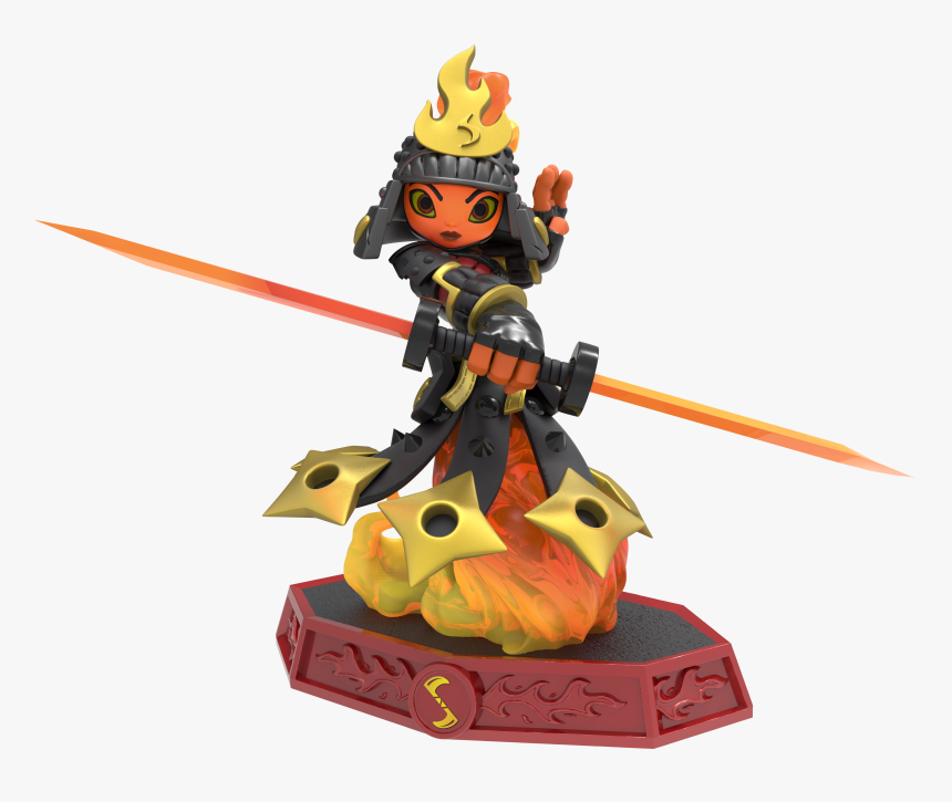 Transparent Fire Ember Png - Skylanders Imaginators Fire Sensei, Png Download